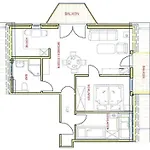 Appartement Kampstrasse-14-wohnung-3 *